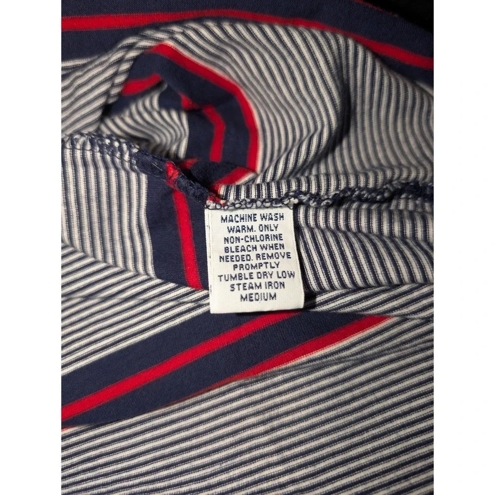 Vintage Polo Golf Ralph Lauren Striped Polo Shirt with‎ Crest Logo